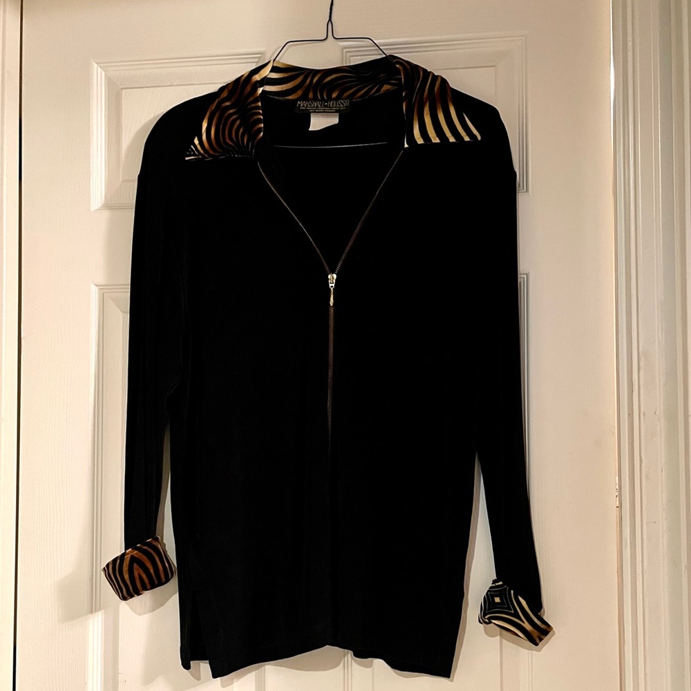 Zip Up Animal Print